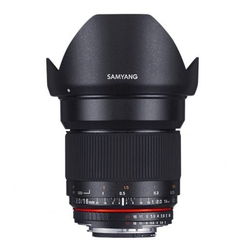 Samyang 16mm f/2.0 ED AS UMC CS Lens (Sony A)