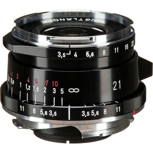 Voigtlander Color-Skopar 21mm f/3.5 Aspherical Lens (Leica M) (Siyah)