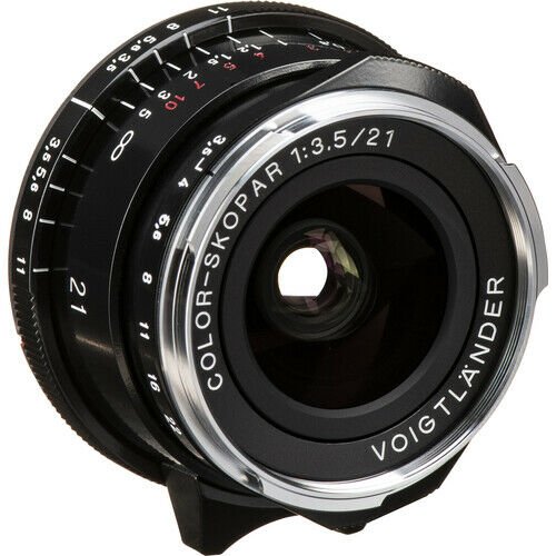 Voigtlander Color-Skopar 21mm f/3.5 Aspherical Lens (Leica M) (Siyah)