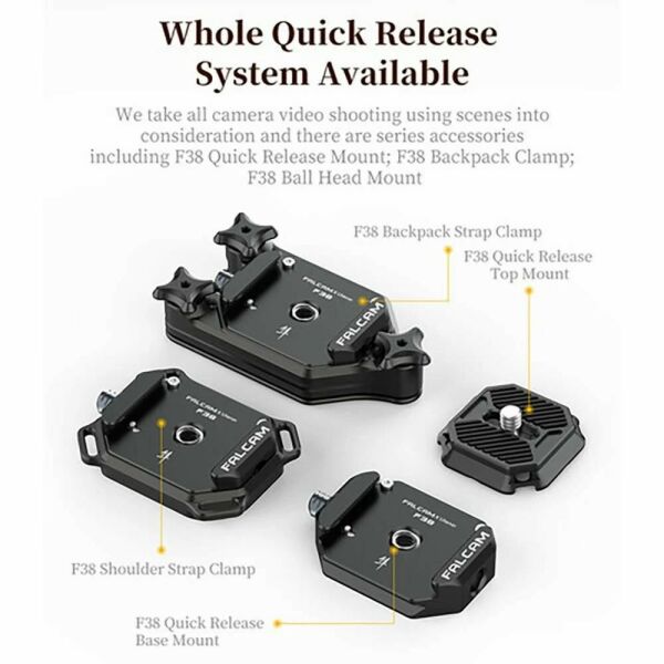 Falcam F38 Quick Release Omuz Askısı İçin Plate