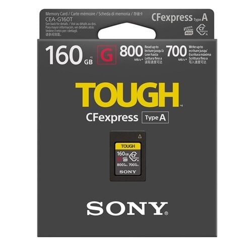 Sony 160GB CFexpress Tough A Type Hafıza Kartı (CEA-G160T)