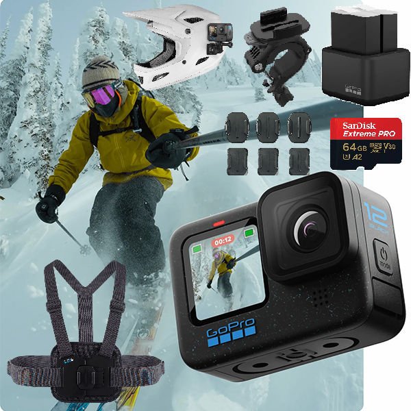 GoPro HERO 12 Black Full Kayak Seti