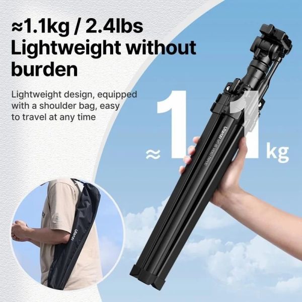 Ulanzi MT-65 Bluetooth Kumandalı Deve Boynu Video Tripod