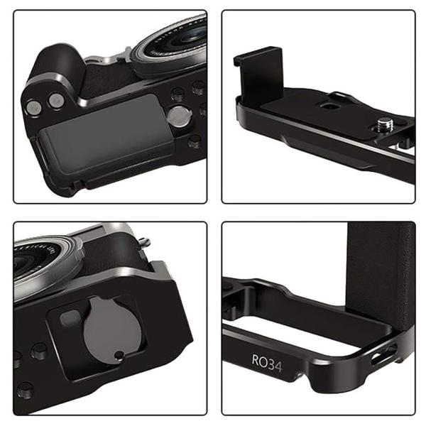 UURig R034 Fujifilm X100V Vlog Metal L Bracket