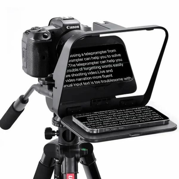 Ulanzi RT02 Tabletler ve Akıllı Telefonlar İçin Uzaktan Kumandalı Universal Teleprompter