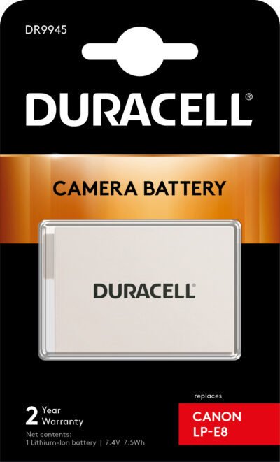 Duracell DR9945 Canon LP-E8 Batarya