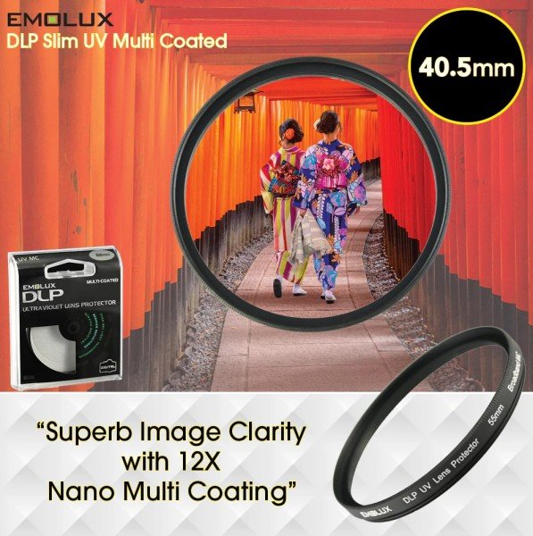 Emolux 40.5mm DLP Slim UV Filtre