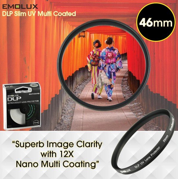 Emolux 46mm DLP Slim UV Filtre