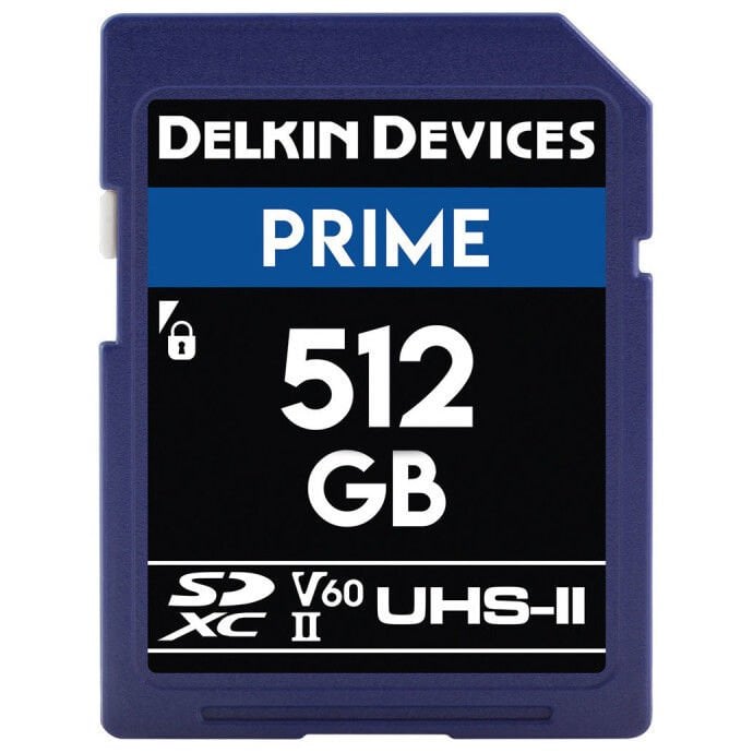 Delkin Devices 512GB Prime SDXC UHS-II V60 Hafıza Kartı