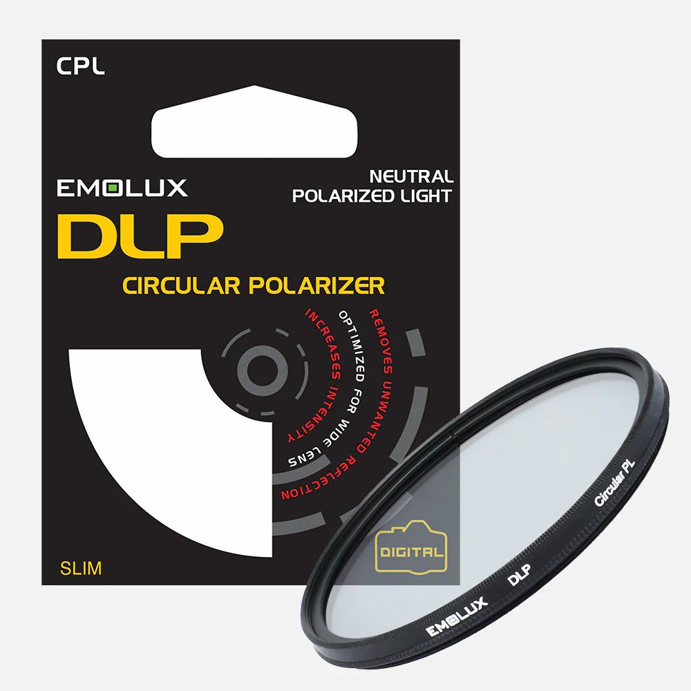 Emolux 62mm DLP Slim Circular Polarize Filtre