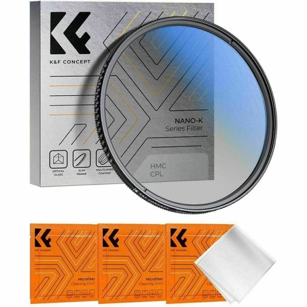 K&F Concept NANO-K SERIES 49mm HMC-CPL Filtre Ultra İnce Çok Kaplamalı