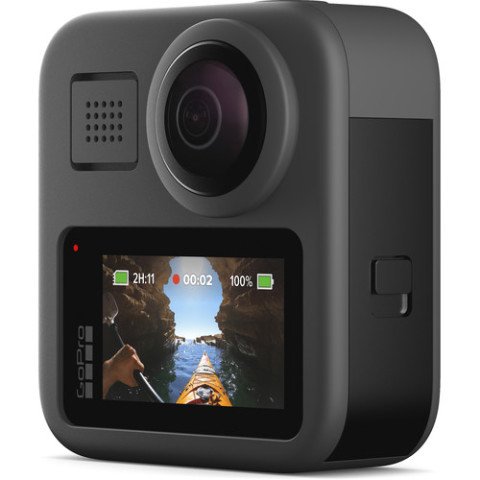 GoPro MAX 360 Derece Aksiyon Kamera + Grip + Tripod + Hafıza Kartı