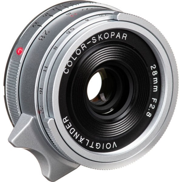 Voigtlander 28mm f/2.8 Color-Skopar Type II Aspherical Lens Silver (Leica M)