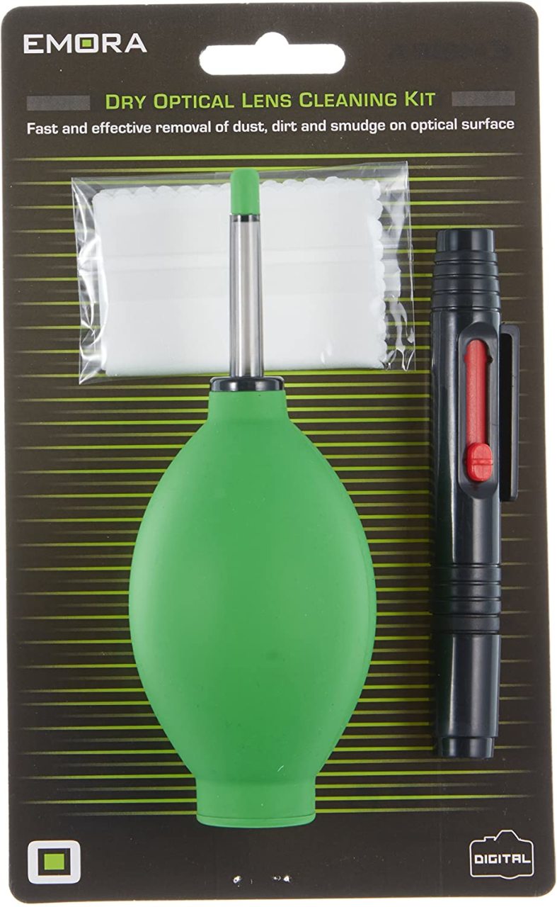 Emora Temizlik Kiti (Yeşil Pompa + Lens Kalemi)