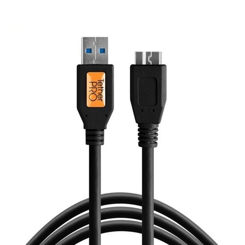 Tether Tools TetherPro USB 3.0 to Micro-B Kablo 30cm CU5404BLK