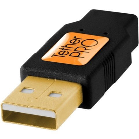 Tether Tools TetherPro USB 2.0 to Micro-B 5-Pin CU5430BLK