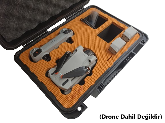 ClasCase C014 Dji Mavic Mini 3 / Mini 3 Pro Hardcase Su Geçirmez Drone Taşıma Çantası