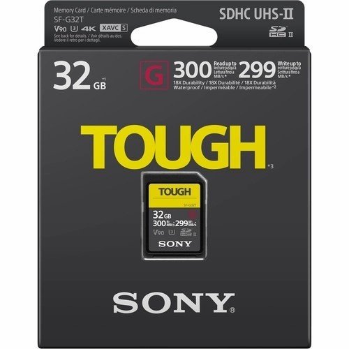 Sony 32GB SF-G Tough Series UHS-II SDXC Hafıza Kartı (SF-G32T)
