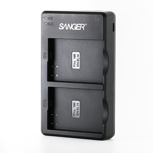 Sanger EN-EL14 Nikon İkili USB Şarj Aleti Cihazı