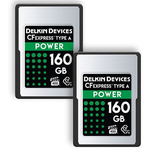 Delkin Devices 160GB Power CFexpress Tip A 2'li Hafıza Kartı