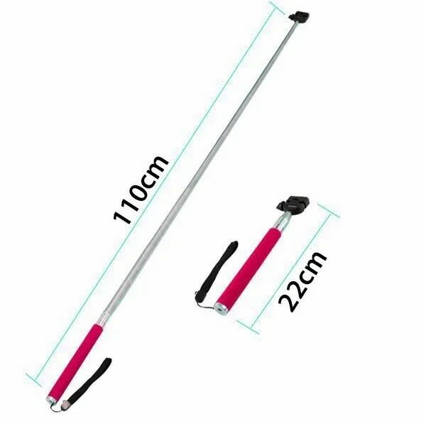 Sanger SG-01 Selfie Çubuğu Monopod Pembe