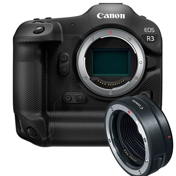 Canon EOS R3 + Canon EF-EOS R Mount Adaptör