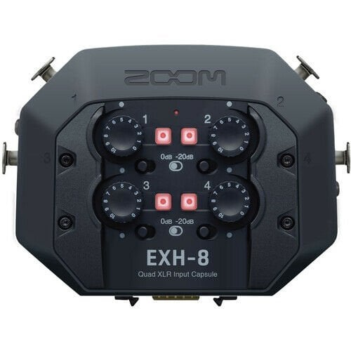 Zoom EXH-8 Dörtlü XLR Giriş Kapsülü (H8 için)