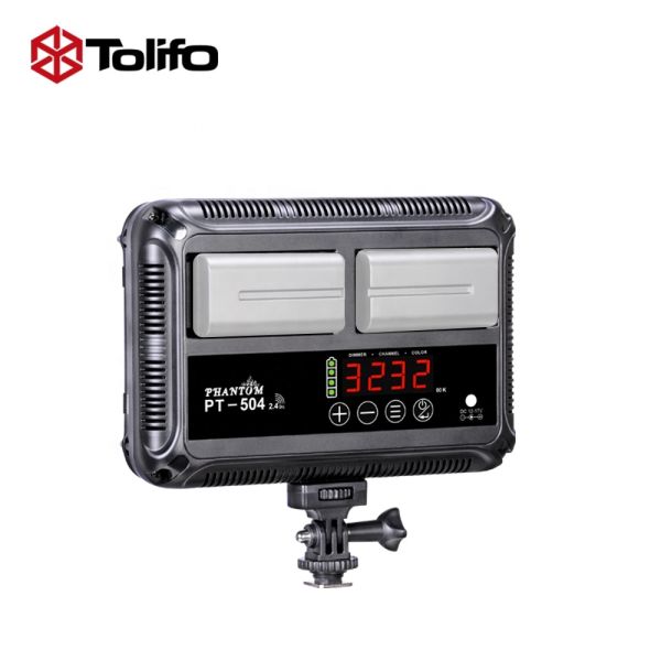 Tolifo Pt-504b 504 LED Çift Renkli Led Video Işık Paneli