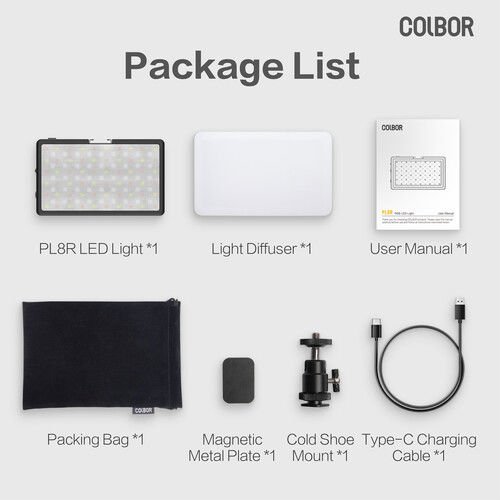 COLBOR PL8R RGB LED Pocket Işığı