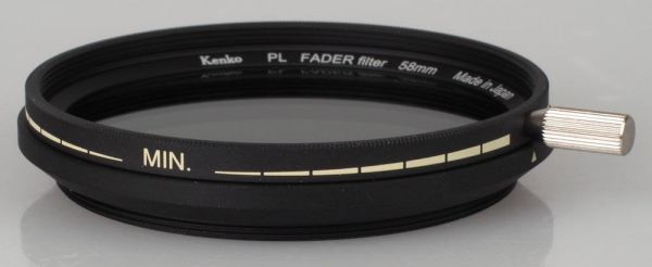 Kenko 52mm PL Fader ND3 ND400 Variable ND Filtre