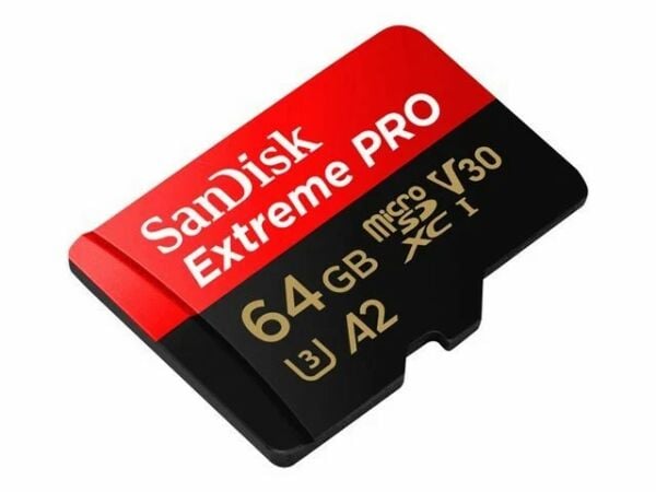 SanDisk 64GB Extreme Pro MicroSDXC Hafıza Kartı (200mb/s)