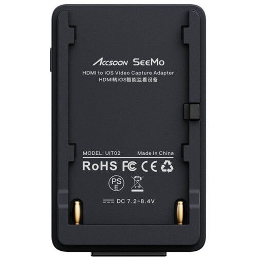 Accsoon SeeMo iOS/HDMI Akıllı Telefon Adaptörü (Siyah)