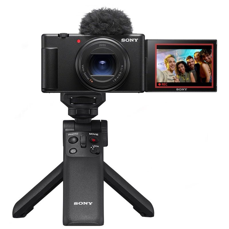 Sony ZV-1 II Vlog Kamera + GP-VPT2BT Kablosuz Çekim Kolu