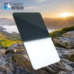 Formatt Hitech 100 x 150mm ND Grad Hard Edge 0.9 Filtre