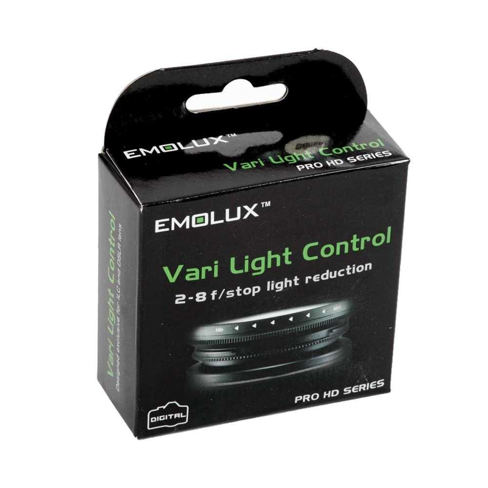 Emolux 52mm ND2-ND400 Variable Light Control Filtre