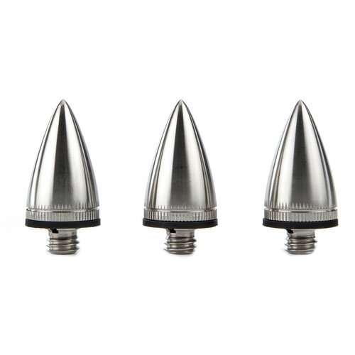 3 Legged Thing Heelz - Universal, Stainless Steel Foor Spikes For Tripods