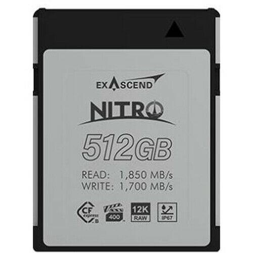 Exascend 512GB Nitro CFexpress Tip B Hafıza Kartı