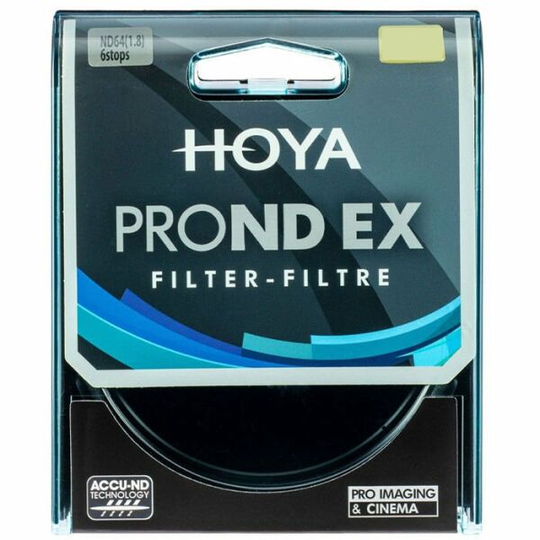 Hoya 52mm ProND EX 64 (6 Stop) Filtre