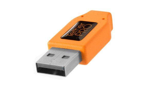 Tether Tools CUCRT02-ORG TetherPro Dik Açı Adaptör Kablosu USB 3.0 to USB-C
