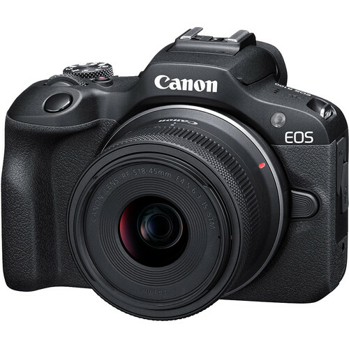 Canon EOS R100 + 18-45mm IS STM Lensli Fotoğraf Makinesi