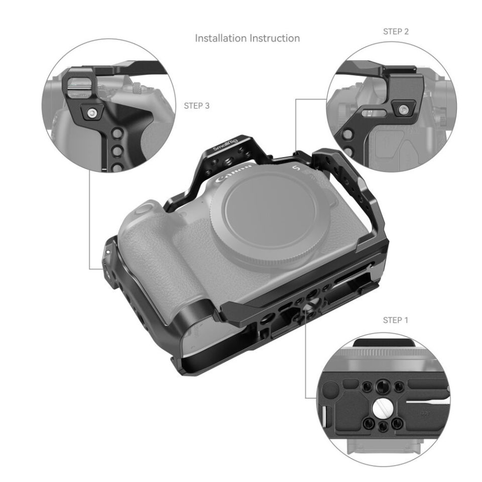 SmallRig Canon EOS R8  için  Kafes 4212