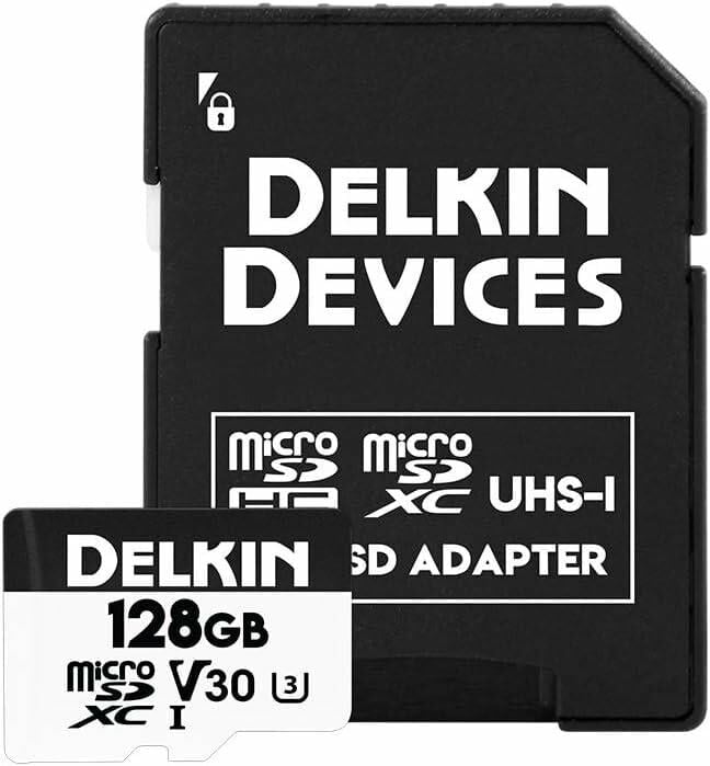 Delkin Devices 128GB Hyperspeed UHS-I SDXC Hafıza Kartı