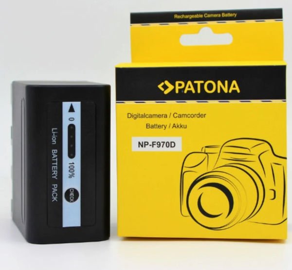 Patona Sony Np-f970D Batarya Pil (Sadece Işık ve Monitör için)