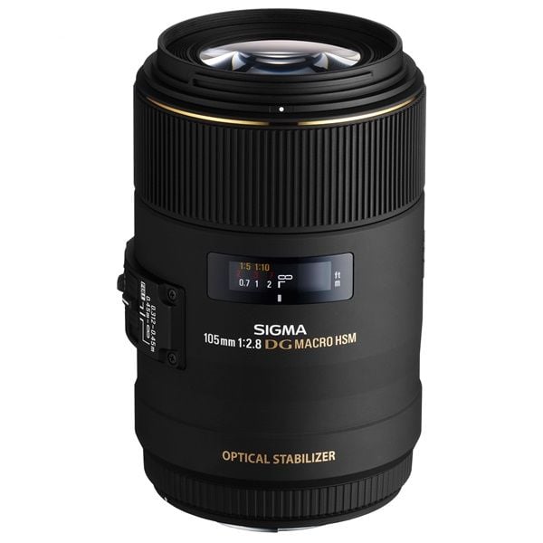 Sigma 105mm F/2.8 EX DG OS HSM Macro Lens (Canon EF)