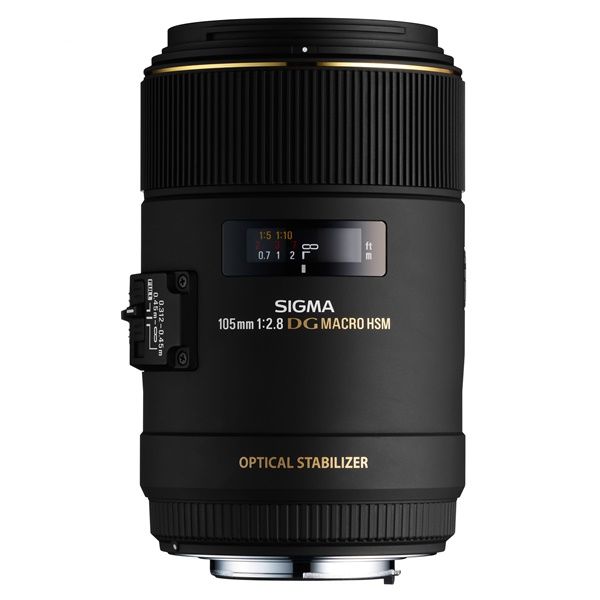 Sigma 105mm F/2.8 EX DG OS HSM Macro Lens (Canon EF)