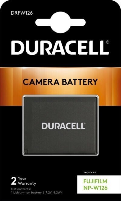 Duracell DRFW126 Fujifilm NP-W126 Batarya