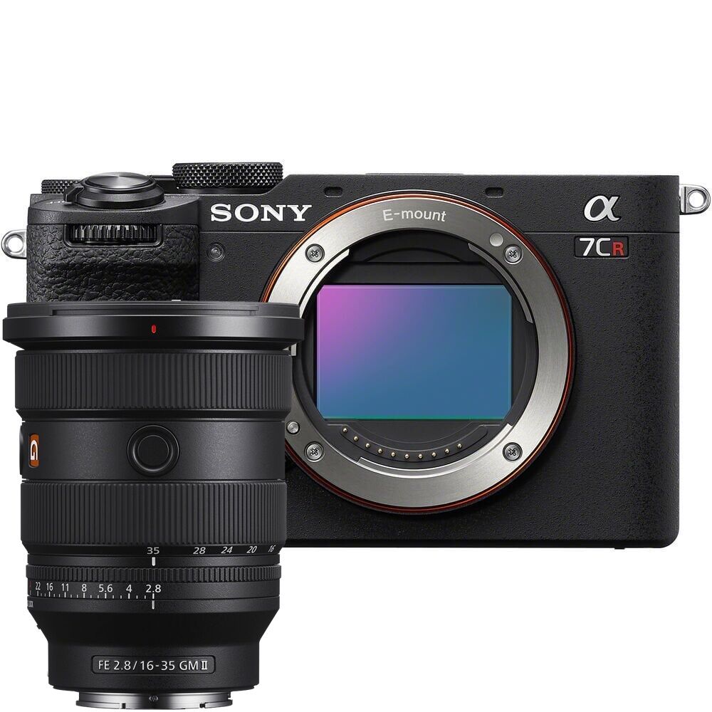 Sony A7CR 16-35mm f/2.8 GM II Lensli Kit (Black)