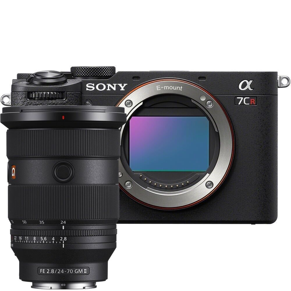 Sony A7CR 24-70mm f/2.8 GM II Lensli Kit (Black)