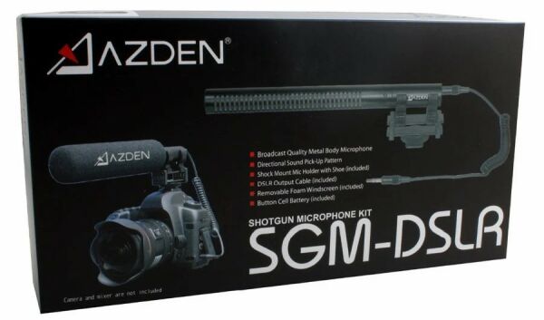 Azden SGM-DSLR Shotgun Mikrofon