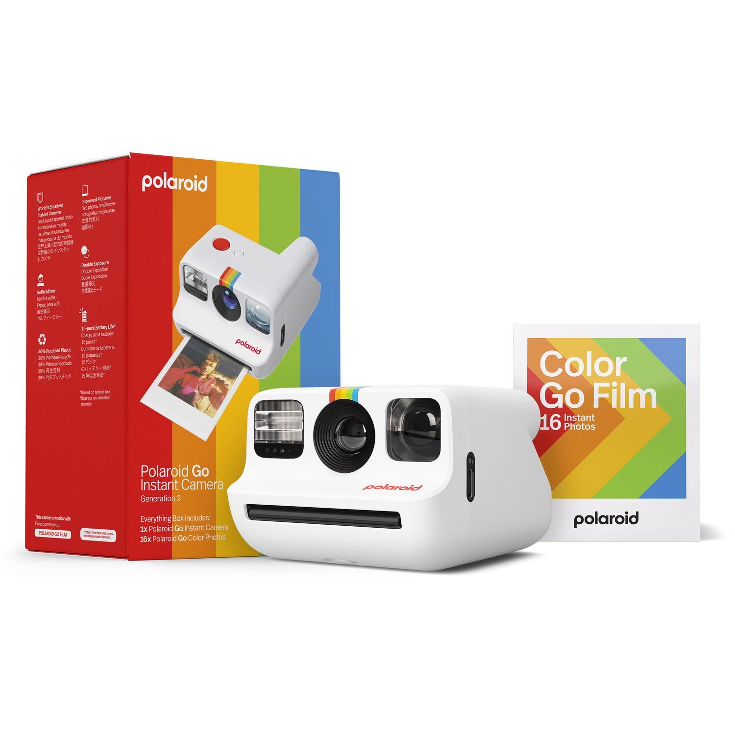 Polaroid Go Gen 2 EB White Anlık Fotoğraf Makinesi